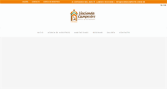 Desktop Screenshot of haciendacampestre.com