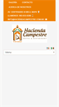 Mobile Screenshot of haciendacampestre.com